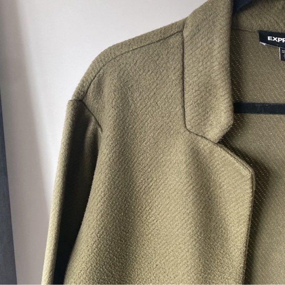 Express Olive Fall Cardigan - Picture 4 of 6
